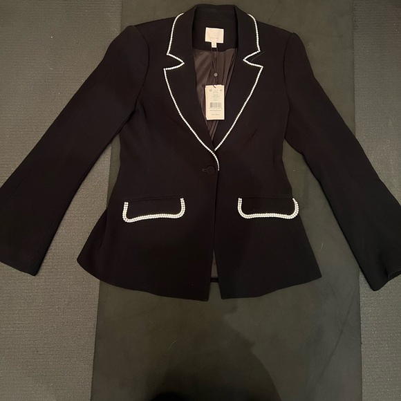Cinq a sept Yumi Blazer Black size 4 - Picture 2 of 6